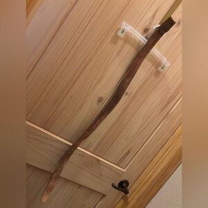 Vintage Tony Lama Brown Leather Belt size 34/36